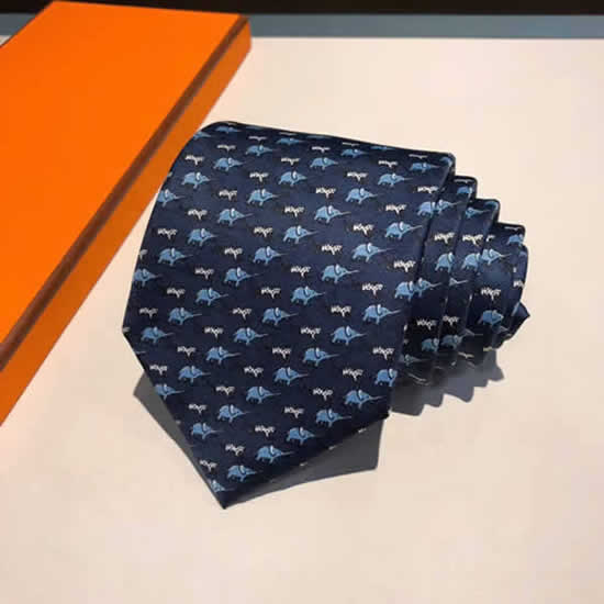 Classic Men Business Luxury Tie Replica Top Quality Hermes Ties 31